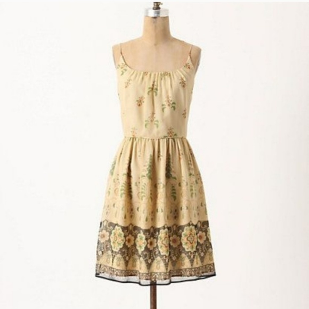 Nwt Rare Anthropologie Geneva Dress By A